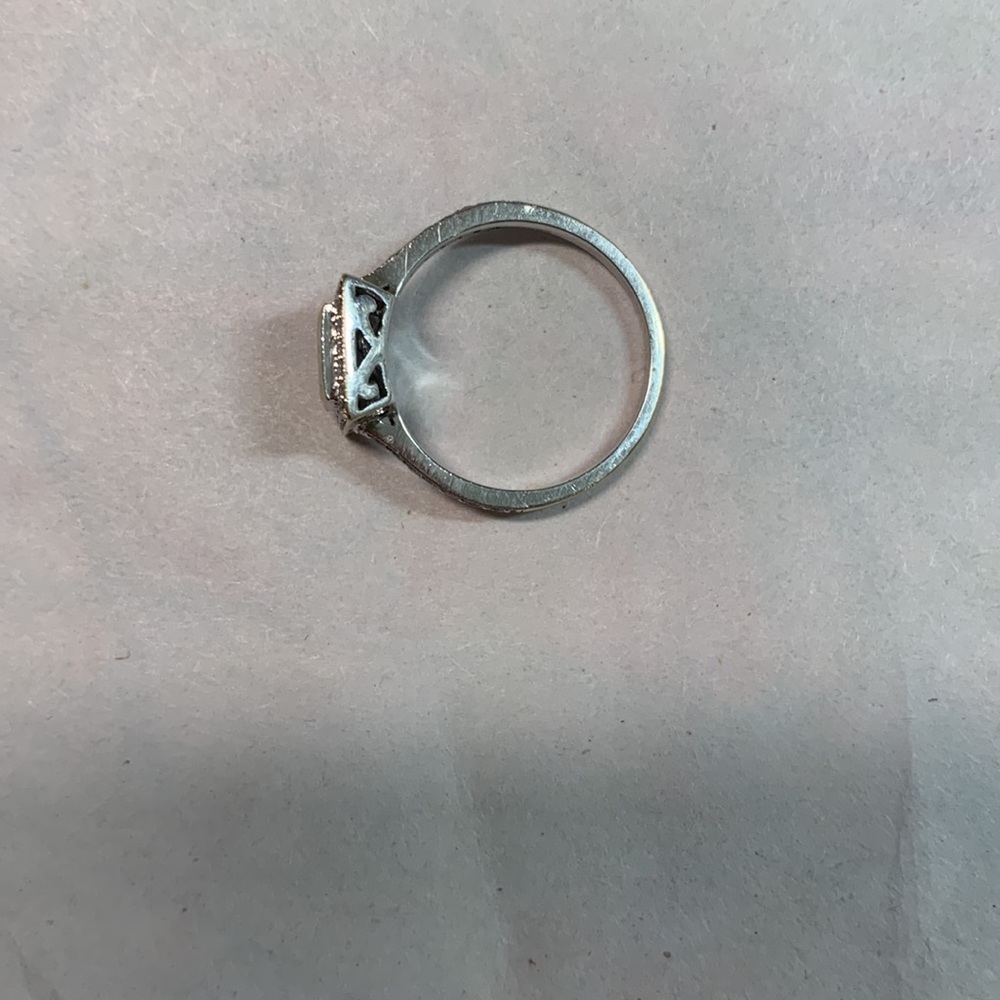 Diamond And Silver Ring - image 4